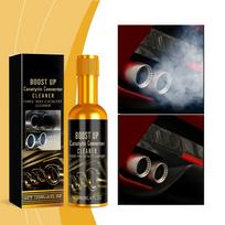 120 ml katalizinio konverterio valiklis, katalizinis valiklis, katalizinės sistemos valiklis, gerinti išmetamųjų teršalų sistemos efektyvumą variklio priežiūros reikmenys One Size juoda