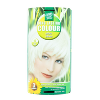 HENNAPLUS Ilgalaikiai plaukų dažai su 9 ekologiškais ekstraktais, itin šviesi ULTRA BLOND 00, 140 ml