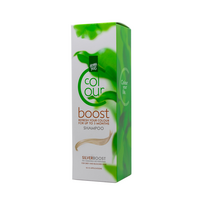 HENNAPLUS dažantis šampūnas Colour Boost Silver (pilkinantis) su 8 ekologiškais ekstraktais, 200 ml