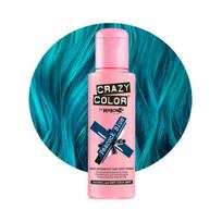 Plaukų dažai Crazy Color Peacock Blue COL002235, pusiau ilgalaikiai, nr. 45, 100 ml