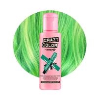 Plaukų dažai Crazy Color Emerald Green COL002243, pusiau ilgalaikiai, nr. 53, 100 ml