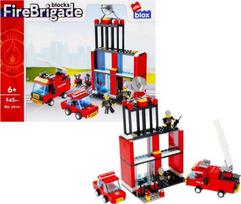 Kaladėlių rinkinys su priešgaisriniu bokštu Alleblox