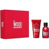 Dsquared2 rinkinys Red Wood Pour Femme EDT 100ml + BL 150ml rinkinys