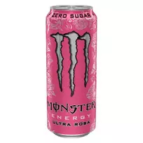 Energinis gėrimas MONSTER ULTRA ROSA ZERO, 500 ml