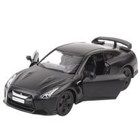 1/36 Nissan GTR Metalinis Automobilio Modelis Žaislai Berniukams Lydinio Liejinys Atitraukiamas Modelinis Automobilis Kolekcinis Transporto Priemonė Vaikams Dovanos Suaugusiųjų Žaislai matinė juoda spalva