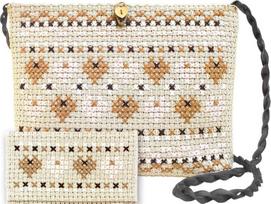Cross Stitch Hand Bag SBAG008