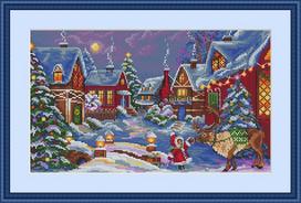 Christmas Guest SK75 siuvinėjimo rinkinys iš Merejka