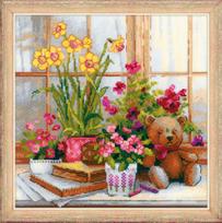 Daffodils On The Windowsill siuvinėjimo rinkinys iš RIOLIS Nr.: 1762