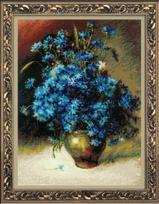 Cornflowers after I. Levitan's Painting siuvinėjimo rinkinys iš RIOLIS Nr.: 1772