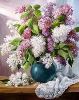 Deimantinis paveikslas Fresh lilac WD2618