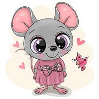 Deimantinis paveikslas Cute Mouse WD2476