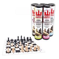 Chess World Roll Cylinder šachmatų rinkinys S dydis Star