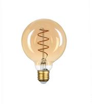 Dekoratyvinė LED lemputė AVIDE SOFT FILAMENT, E27 G80, 4,5W (=35W), 2700K, 400 lm