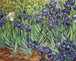 Irises, reproduction of Van Gogh SB444