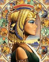Deimantinis paveikslas Queen of Egypt WD139 38*48 cm
