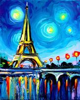Deimantinis paveikslas Paris Colours WD291 15*20 cm