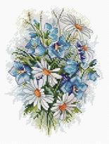 Field Flowers SM-120 - Siuvinėjimo rinkinys