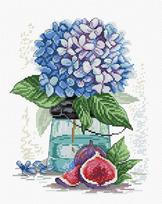 Hydrangea SM-138 - Siuvinėjimo rinkinys