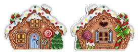 Gingerbread House SR-458 - Siuvinėjimo rinkinys