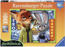 Disney Zootropolis XXL 100pcs. Puzzle - RAVENSBURGER dėlionė