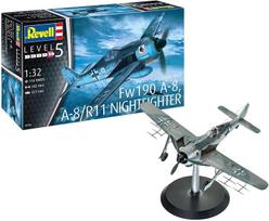 Focke Wulf Fw190 A-8/A-8 Nig - PLASTIKINIS modeliavimo rinkinys