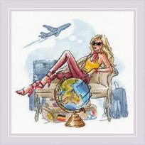 Jetset Living Siuvinėjimo rinkinys iš RIOLIS Nr.: 2013