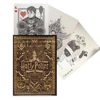 Harry Potter Hufflepuff Geltonos žaidimo kortos