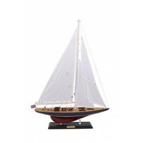 Jachta Endeavour modelis 70 cm – prabangi interjero puošmena ir dovana