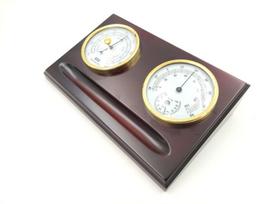 Išskirtinė stalinė meteorologinė stotelė - barometras / higrometras ir termometras - 28.5160