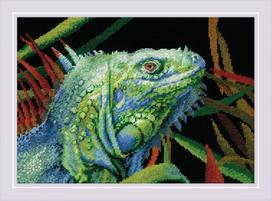 Iguana. Siuvinėjimo rinkinys iš RIOLIS Nr.: 2192