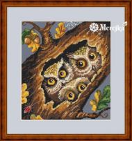 Owls SK32 siuvinėjimo rinkinys iš Merejka