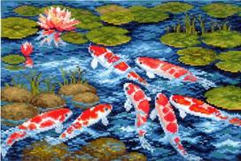 Koi Carps SANK-23 - siuvinėjimo rinkinys iš Andriana