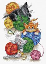 Mischievous Friends SM-387 - Siuvinėjimo rinkinys