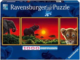 Puzzle 1000 The Heart of Africa - RAVENSBURGER dėlionė