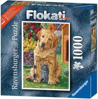 Puzzle 1000 Flokati Time to Cuddle - RAVENSBURGER dėlionė
