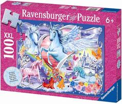 Land of the Fairies - 100pcs. Glitter Puzzle - RAVENSBURGER dėlionė