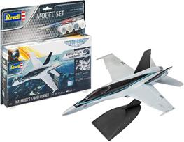 Model Set F/A-18 Hornet "Top Gun" - PLASTIKINIS modeliavimo rinkinys