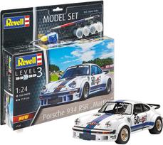 Model Set Porsche 934 RSR ''Martini'' - PLASTIKINIS modeliavimo rinkinys