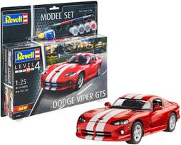 Model Set Dodge Viper GTS - PLASTIKINIS modeliavimo rinkinys