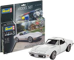 Model Set Corvette C3 - PLASTIKINIS modeliavimo rinkinys