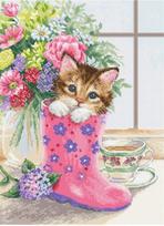 Pretty kitten SB2390 - siuvinėjimo kryželiu rinkinys