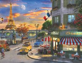 Puzzle 2000 Paris Sunset - RAVENSBURGER 3D dėlionė