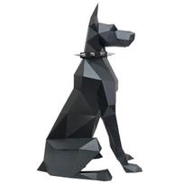 Dobermanas popierinės skulptūros rinkinys