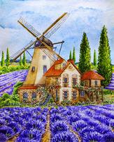 Provance Windmill 40х50 Deimantinio Paveikslo komplektas Cs2579