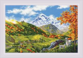 Mountain Village. Siuvinėjimo rinkinys iš RIOLIS Nr.: 2072