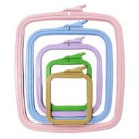 Plastikinis (stačiakampis) siuvinėjimo lankelis NURGE 14.5-16.5 CM 170-12