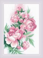 Lush Peonies. Siuvinėjimo rinkinys iš RIOLIS Nr.: 2138