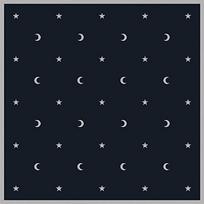 Moon and Stars kilimėlis taro kortoms