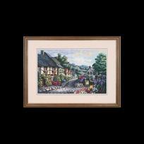 Nostalgija (43 x 28 cm) - Siuvinėjimo kryželiu Rinkinys DIMENSIONS
