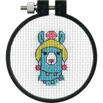 Lama (7.6 cm) - Siuvinėjimo kryželiu Rinkinys DIMENSIONS